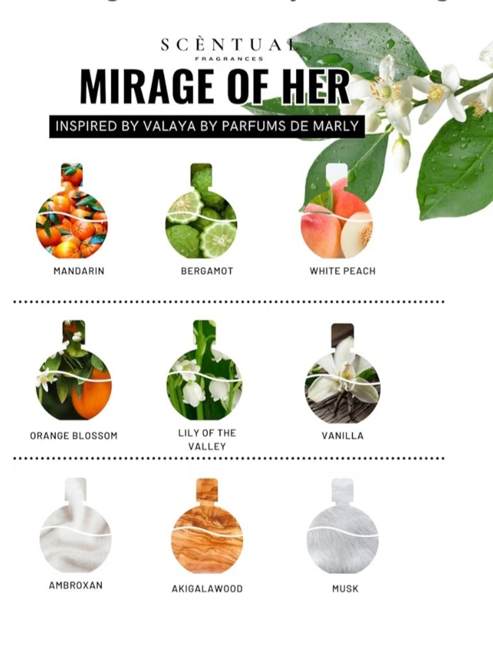 Scentual Mist & Rollerball. Mirage of Her Ultra-Concentrated Perfume Mist - Picture 3 of 4
